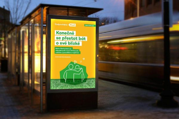 Motivem nové kampaně Plzně je symbolika návratu k normálu  Motivem nové kampaně Plzně je symbolika návratu k normálu