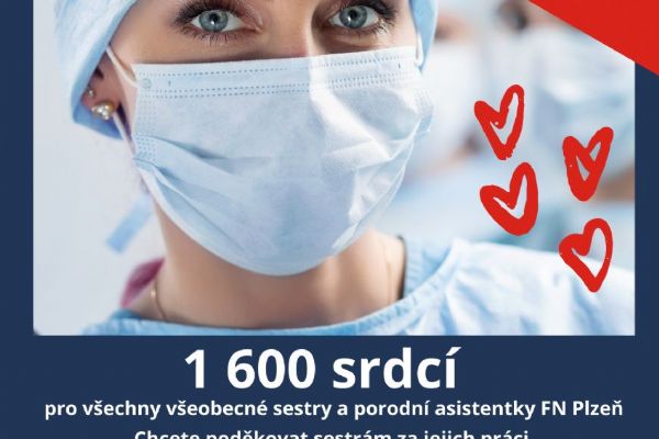 Pošlete sestrám srdce a poděkujte jim Pošlete sestrám srdce a poděkujte jim