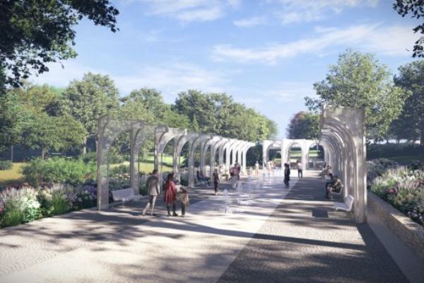 Konstantinovy Lázně opraví kolonádu a pitný pavilon, park obnoví s vodními prvky do 2033