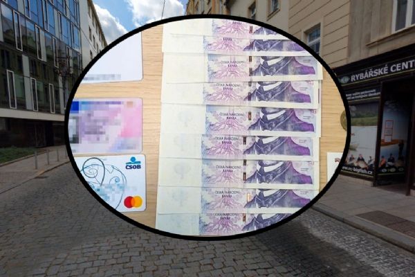 Poctivost v Plzni stále žije. Nálezce odevzdal peněženku s 20 tisíci, seniorovi se vrátila