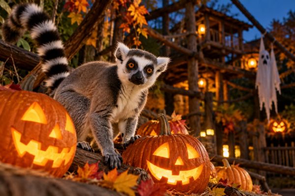 Plzeňskou zoo na tři dny ovládne Zoostrašení. Chystá strašidla, lemury i dýně