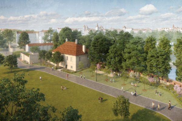 Park Kampa se dočká nového osvětlení. Jeho revitalizace se chystá na rok 2027