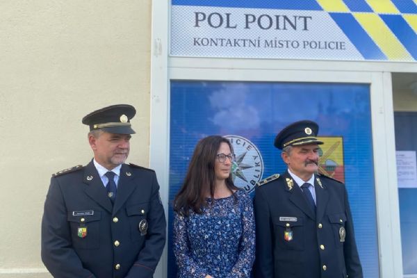 Policie v kraji otevřela první Pol Point - ve Městě Touškově