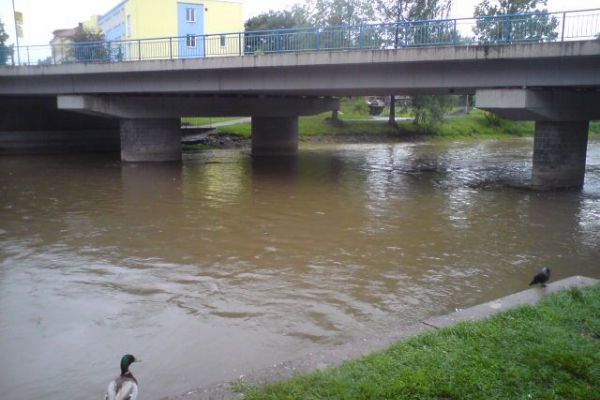 Povodně způsobují škody i na Vysočině