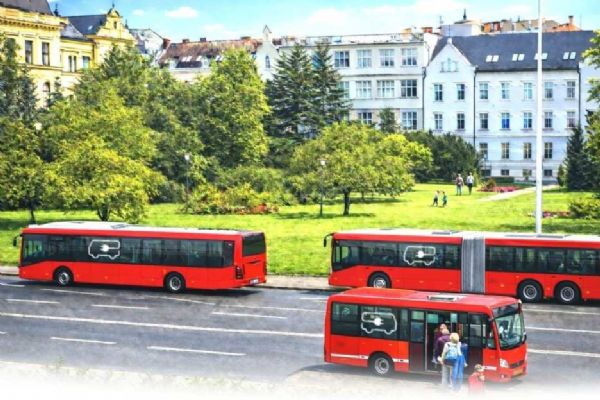 Budějovická MHD posiluje flotilu: 27 nových elektrobusů do roku 2028