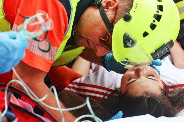 Hamry: Taktické cvičení IZS s výbuchem a fentanylem