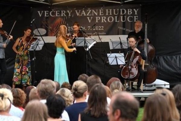 Klasická hudba pod hvězdami: Startují večery v Proluce
