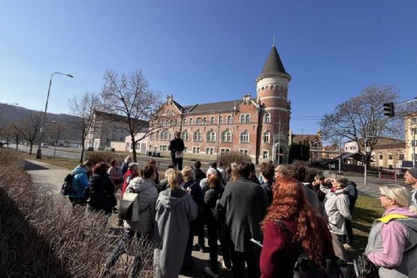 Komunitní procházka Ústeckem: historie ožívá