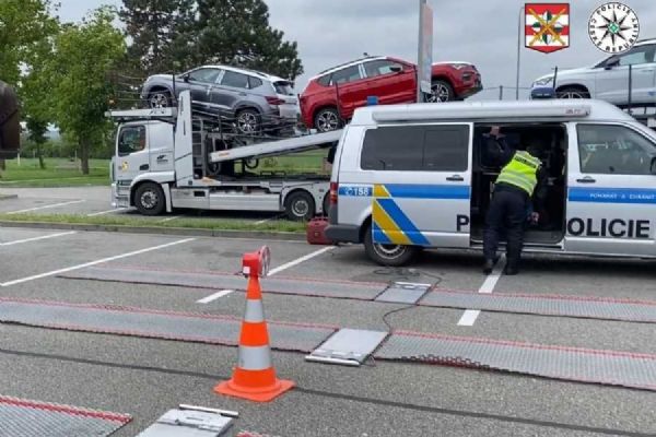 Kraj Vysočina podpoří policii: 8 milionů na techniku pro kontrolu nákladní dopravy
