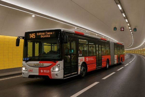 Od srpna 2026 bude jezdit linka 145 tunelem Blanka. Z Kobylis na Dejvickou za méně než 20 minut.