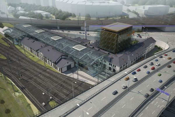 U Masarykova nádraží vznikne nové Muzeum železnice a elektrotechniky, otevření je plánováno na rok 2030