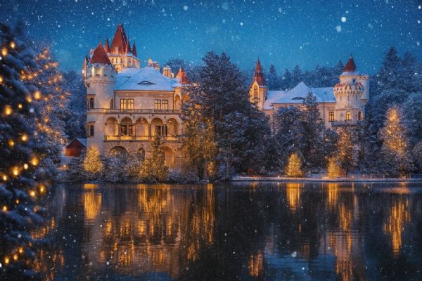 Vánoční kouzlo na zámku Žinkovy - prohlídky s cukrovím a svařákem