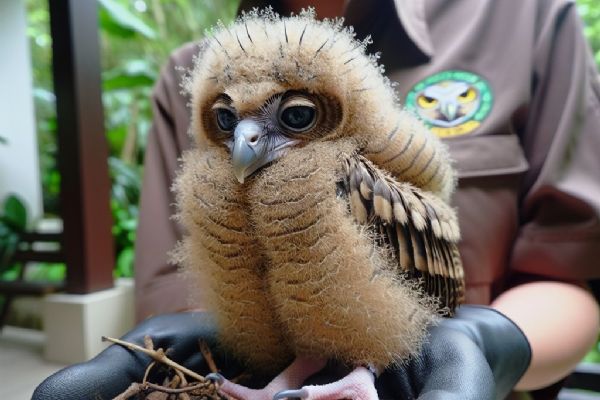 Mladý vzácný druh sovy se vrací do Zoo Praha