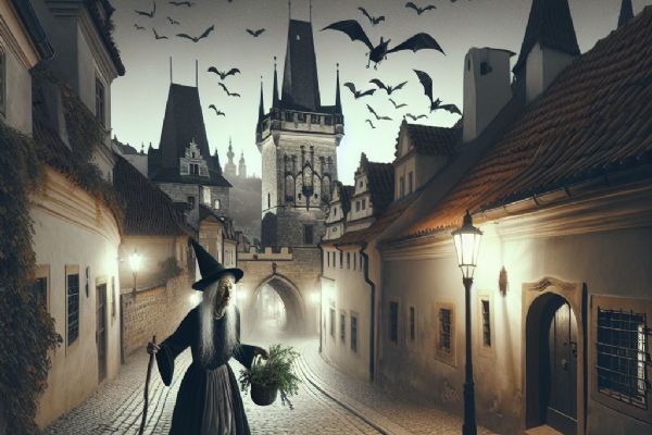 Čarodějnický sraz, kolotoče a zábava na Kampě čekají děti