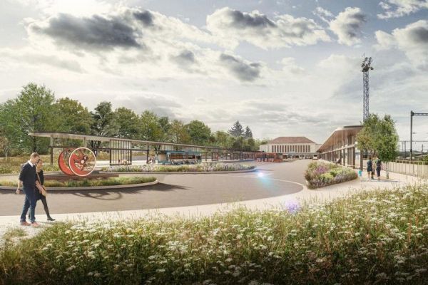 Nový autobusový terminál v Klatovech bude dokončen do konce roku