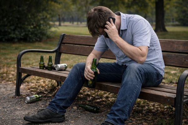 Opilec 14× zneužil linku 158, bylo mu smutno, nakonec skončil v nemocnici