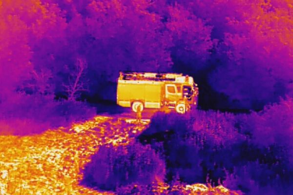 Plzeň nasadí termodrony proti lesním požárům