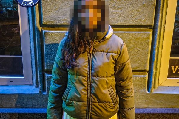 Strážníci v Plzni dopadli hledanou školačku a uprchlého mladíka