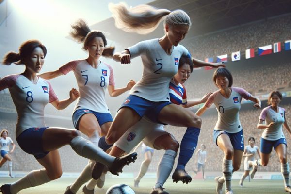 Úžasný gól Bartoňové nestačil: Česko prohrálo s Koreou