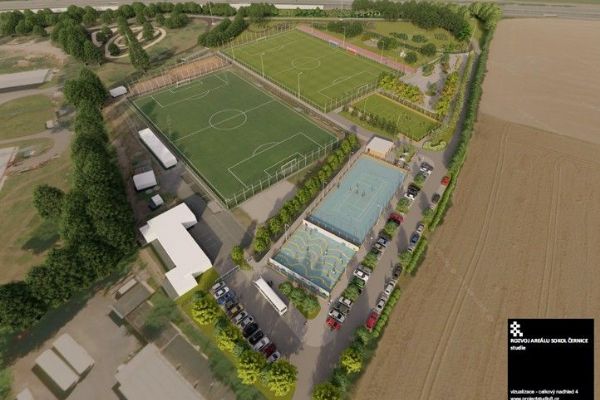 V černicích začíná výstavba moderního sportovního areálu