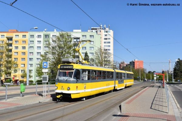 V Plzni začíná oprava kolejí ve Skvrňanech. Tramvaje linky 2 budou končit dřív