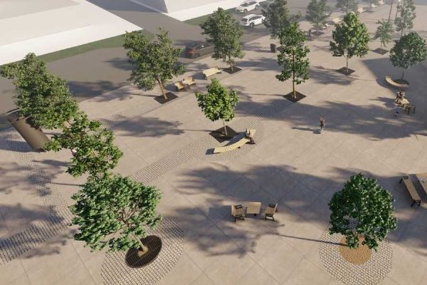 Žďár nad Sázavou revitalizuje centrum: Více zeleně a cyklostezka do 2026