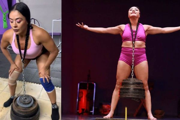 Žena zvedla 75 kilo jen za vlasy. Mexická performerka překonala světový rekord