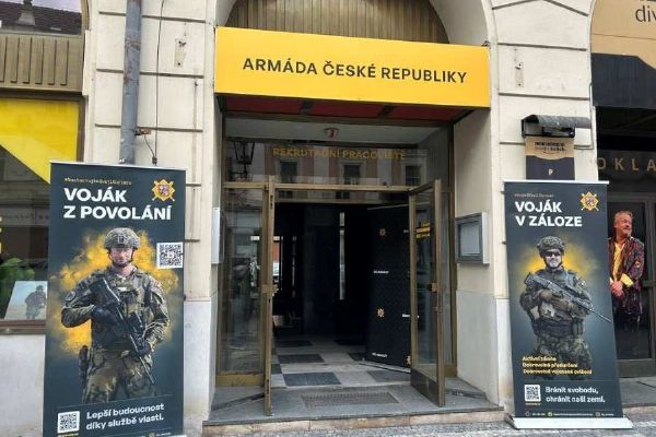 Armáda v Rytířské: Praha má nové centrum náboru pro rok 2026