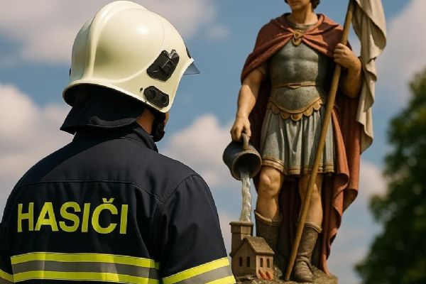 Dnes je den sv. Floriána, patrona hasičů. Poděkujte těm, kteří vyrážejí tam, odkud ostatní utíkají