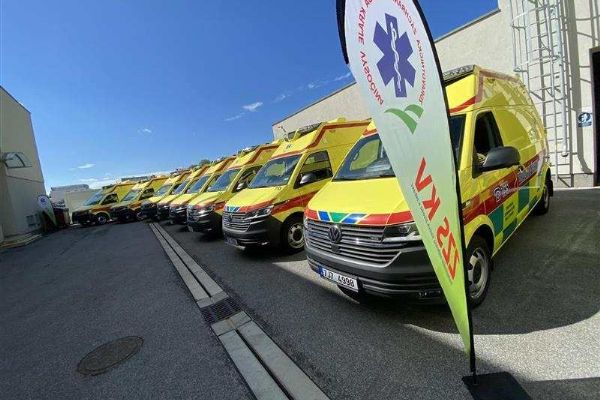 Nové sanity za 29,9 milionů korun posílí záchranáře na Vysočině