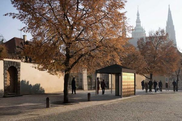 Pražský hrad: Nové estetické přístřešky od Ateliéru HRA