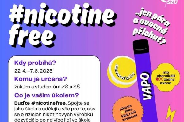 Školy spojují síly proti nikotinu: Kampaň proti škodlivým výrobkům