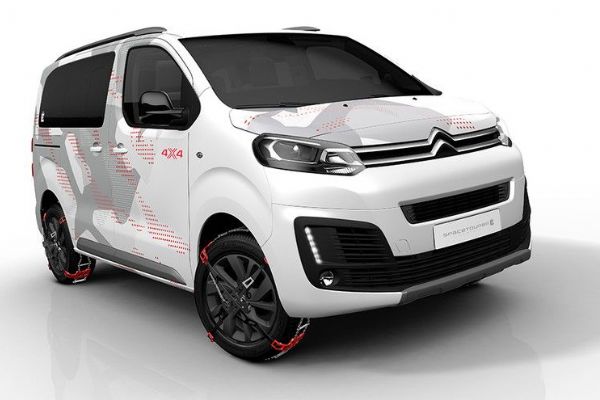 Zcela nový koncepční vůz: Citroën SpaceTourer 4×4 Ë Concept