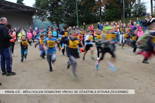 Kraslice: Běhu kolem Domácího vrchu se účastnila stovka závodníků (TV Západ)