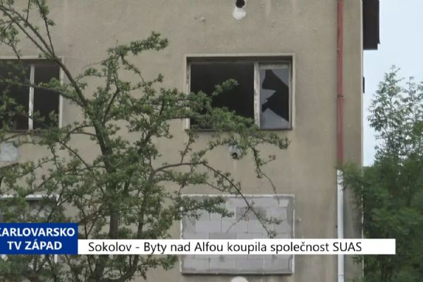 Sokolov: Byty nad Alfou koupila společnost SUAS (TV Západ)
