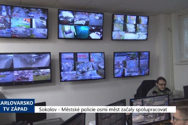 Sokolov: Městské policie osmi měst začaly spolupracovat (TV Západ)