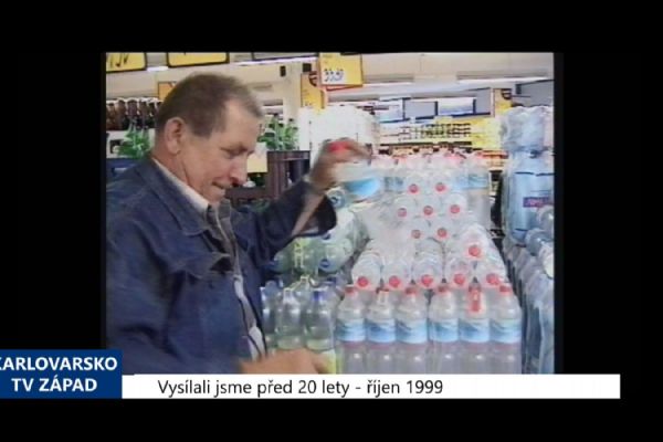1999 – Cheb: Problémy s plastovými láhvemi (TV Západ)