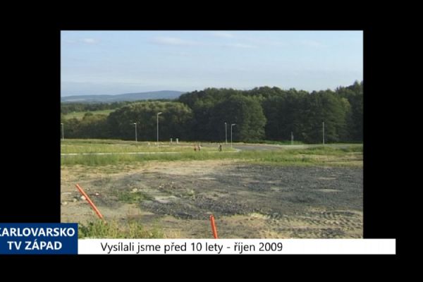 2009 – Cheb: Pozemky v Hájích půjdou do výběrového řízení (3872) (TV Západ)	