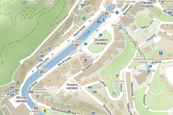 Karlovy Vary: Očekávejte omezení provozu v ul. Poděbradská a Divadelní náměstí