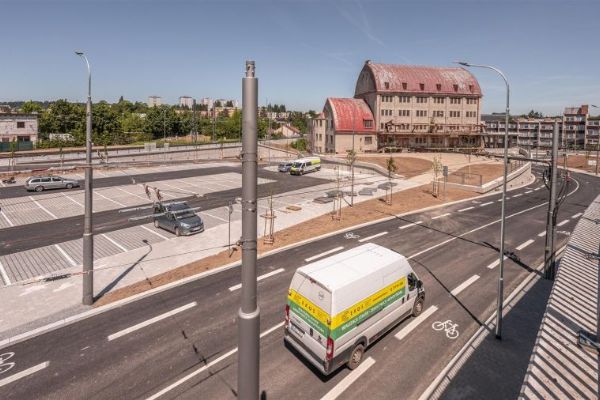 Jihlava připravuje prodloužení Evropské ulice k Jiráskově. Projekt se přepracuje kvůli vysokorychlostní trati