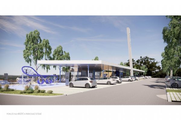 Na D5 u Rozvadova se otevírá největší dálniční parkoviště v Česku