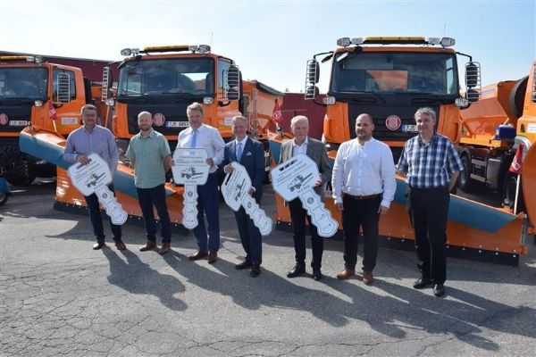 Nová flotila pro krajské silničáře na Vysočině