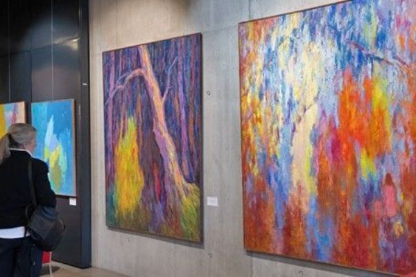 Nová scéna DJKT zve do krajiny Václava Maliny. Výstava ukazuje jeho současnou tvorbu