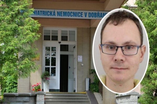 Pacienta, který utekl z psychiatrické nemocnice, policie dopadla v Příbrami