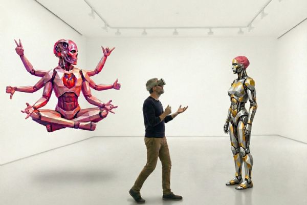 Sutnarka představí ve Švédsku projekt o hranici mezi člověkem a virtuálním světem