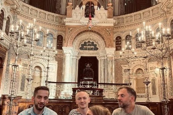 Kapela Mi Martef představí ve Velké synagoze židovský klezmer