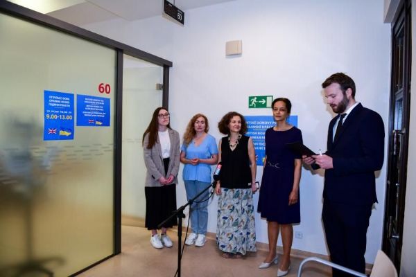 V budově Magistrátu hl. m. Prahy zahájila činnost agentura Britské domovy pro ukrajinské uprchlíky