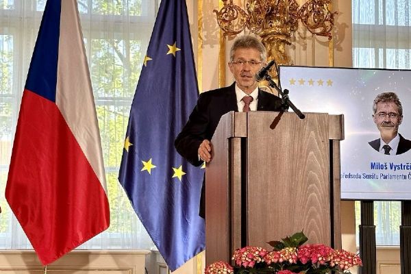 Projev předsedy Senátu při příležitosti oslav 20 let České republiky v Evropské unii