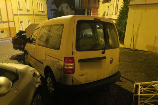 Mariánské Lázně: Opilá usedla za volant a poškodila několik vozidel