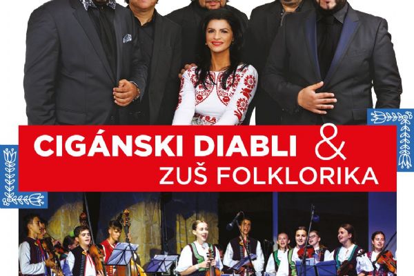 Cigánski Diabli a žáci Základní umělecké školy Folklorika vystoupí na pěti společných koncertech, začínají v Jihlavě